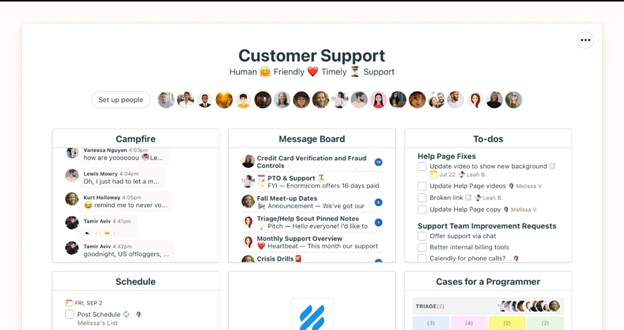بهترین نرم افزارهای مدیریت پروژه؛ Basecamp