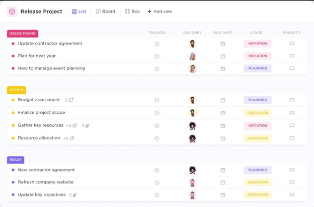 بهترین نرم افزارهای مدیریت پروژه؛ ClickUp