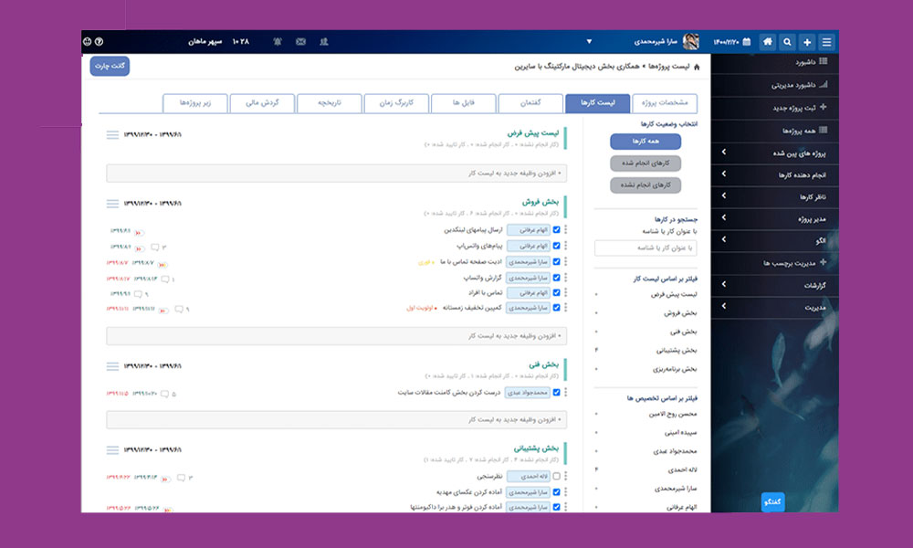 ویژگی ‌ها و امکانات همتیک